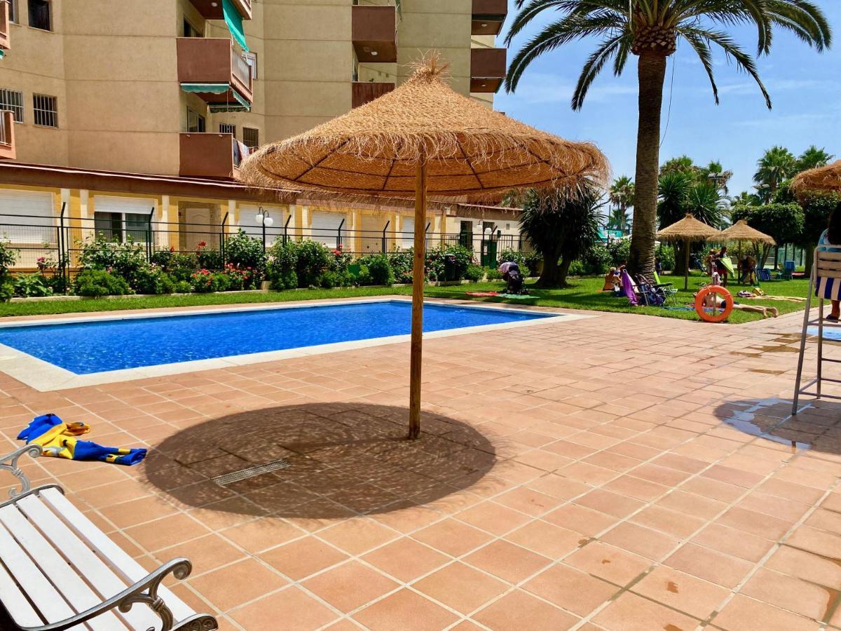 Genial Apartamento En 1A Linea De Playa Con Piscina Almunecar Exterior photo